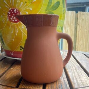 Vintage Terracotta Pitcher